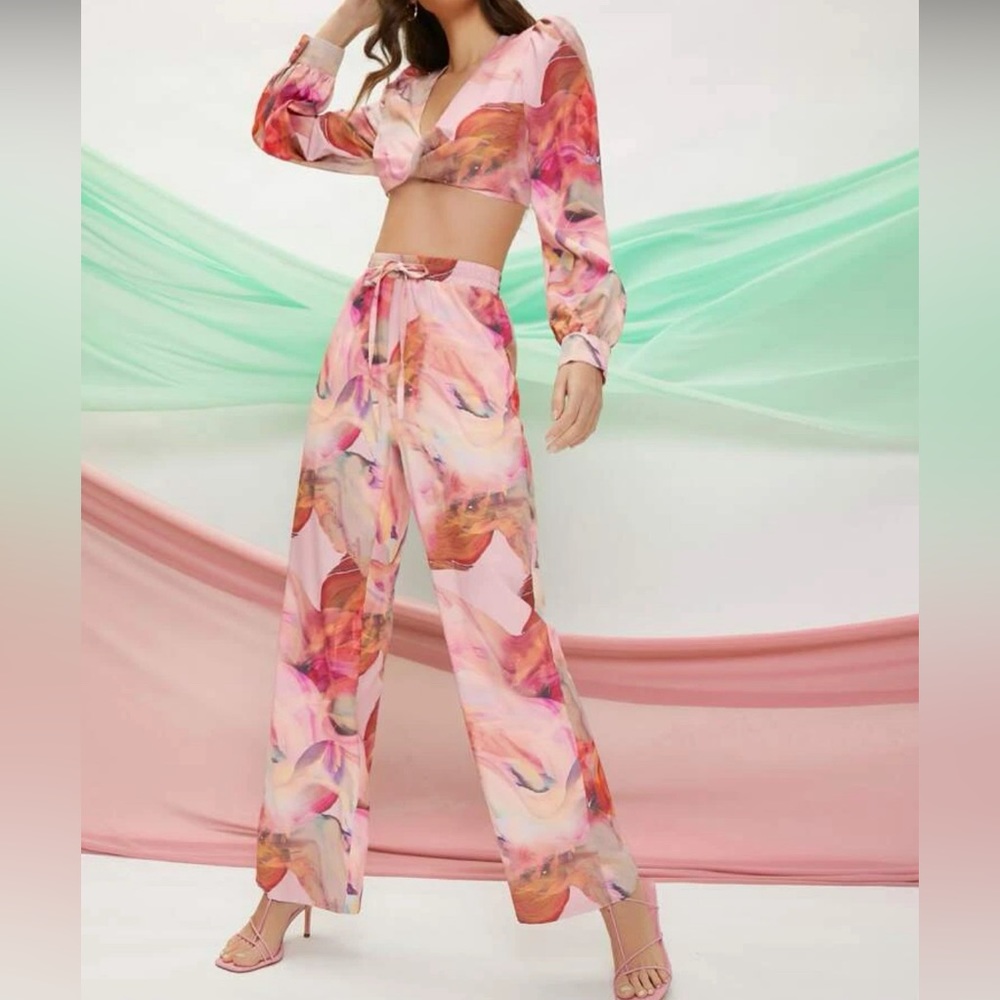 Two piece, pink set
